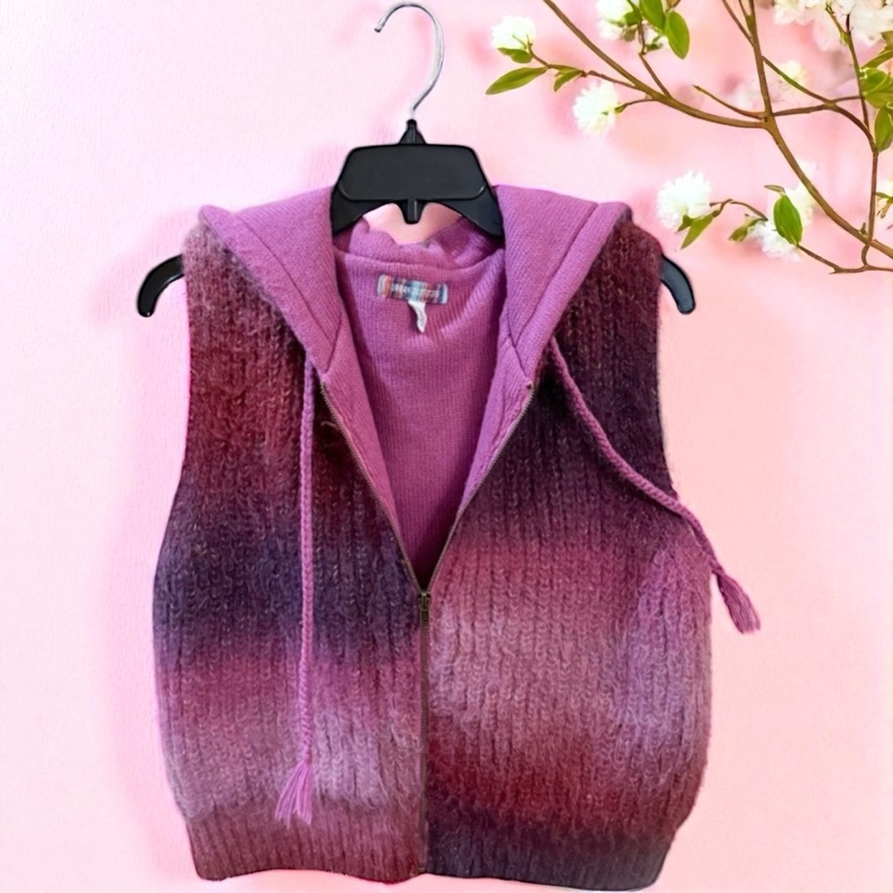 Urban Outfitters Hooded Zip-Up Sweater Vest EUC

Smoke/Pet Free